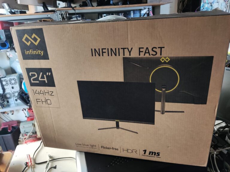 Màn Infinity fast 24in 144Hz full viền full box
