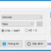Phần mềm gõ tiếng việt Unikey Capture 5