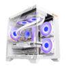 Case PC Bể Cá Mixie Nemo 28W, Màu Trắng, Mặt Kính Trong Suốt (340*270*350 mm) case pc be ca mixie nemo 28w 264