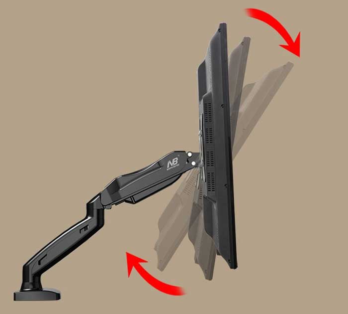 Giá treo màn hình North Bayou F160 Điều chỉnh gập lên và xuống